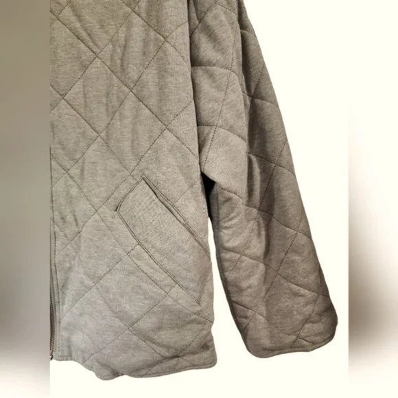 Dolce Cabo Womens Quilted Jacket/Olive green/Size M/oversize - Picture 3 of 7